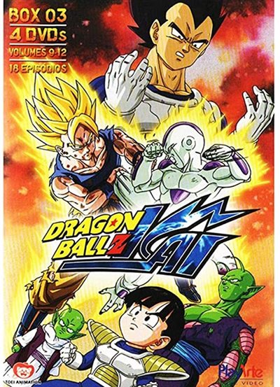 Dragon Ball Z Kai: Box 3 - Volumes 9-12 - DVD - 7898023248102
