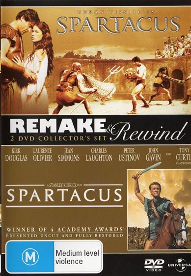 Spartacus - DVD - - Australia - My Movies - The Movie & TV Network