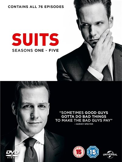 Suits: Seasons 1-5 - DVD - 5053083071103 - United Kingdom - My