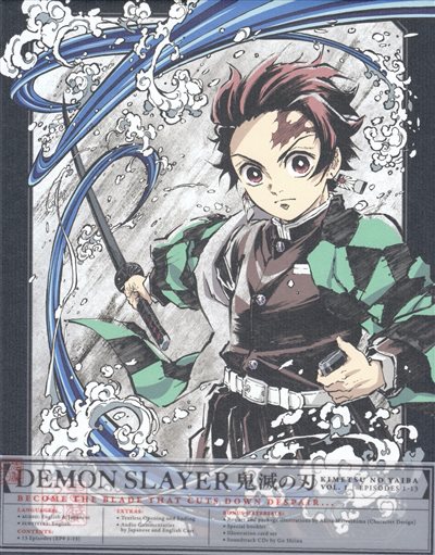 Demon Slayer: Kimetsu no Yaiba Vol. 1 - Blu-ray - 816546022754