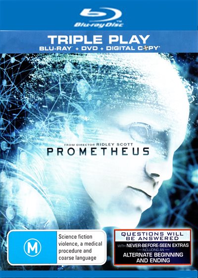 Prometheus Dvd Label