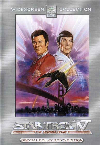 Star Trek IV: The Voyage Home Movie Poster - William Shatner, Spock - Reproduction